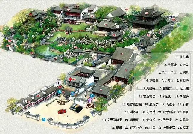 苏州园林经典布局(苏州园林 布局)苏州园林经典布局