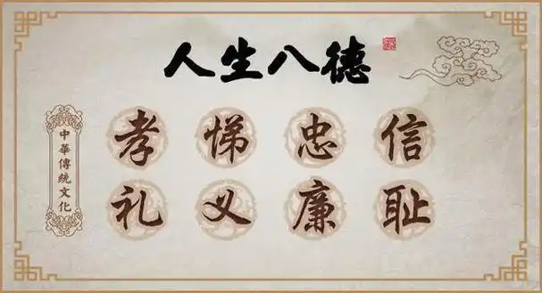 新八德教育的内容