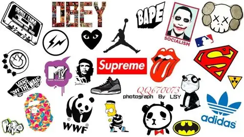 匿名用户  2015-06-22   展开全部 obey  bape  airjordan  supreme