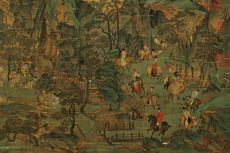 画坛父子盛唐大家李思训李昭道作品精选