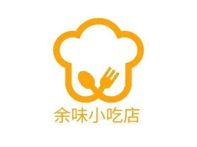 余味小吃店店铺logo头像设计
