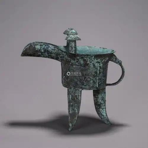 青铜爵杯 铜-【成交 价格 图片】