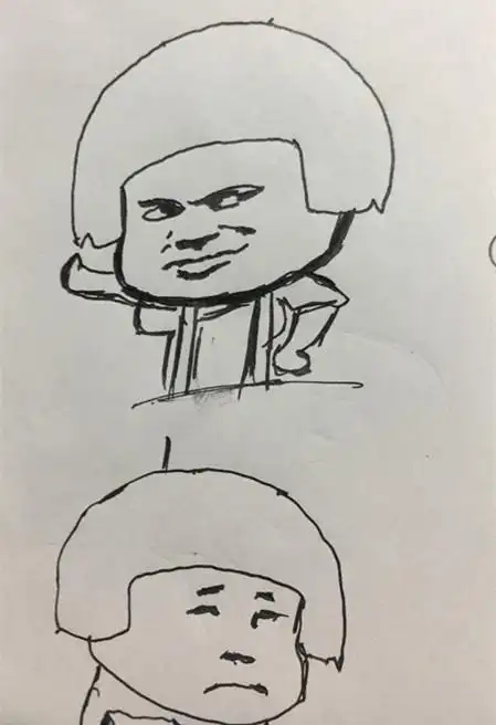 奇葩搞笑简笔画 简笔画图片大全-普车都