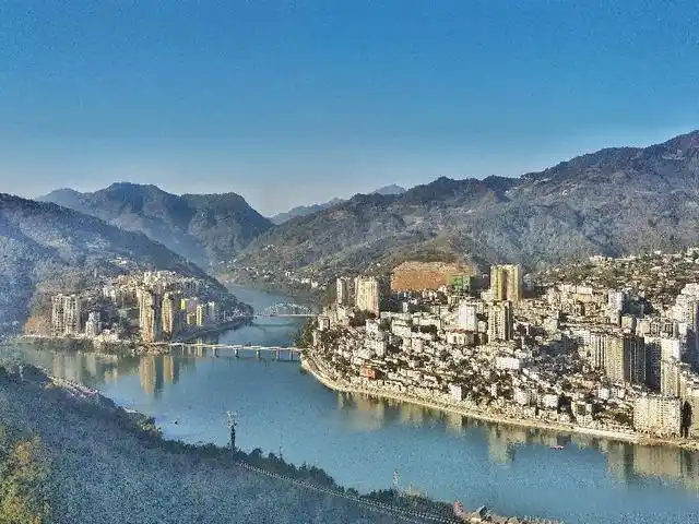 俯瞰紫阳全景美呆了