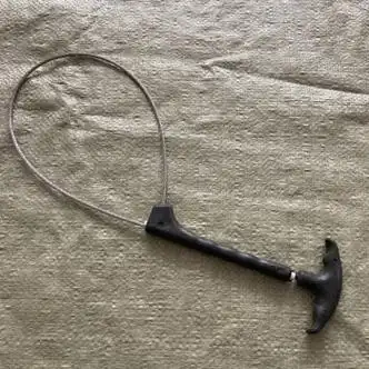 旭杉斯兽用套猪器套猪嘴巴钢丝绳抓猪神器保定器打针灌药捕捉工具黑把