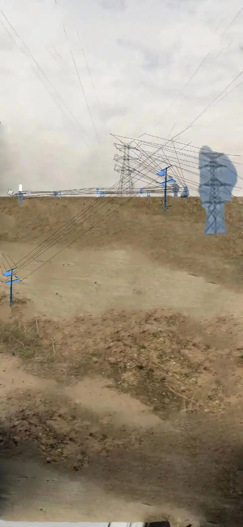 历时两个小时的ps作品《包头供电局留宝窑220kv变电站》# - 抖音