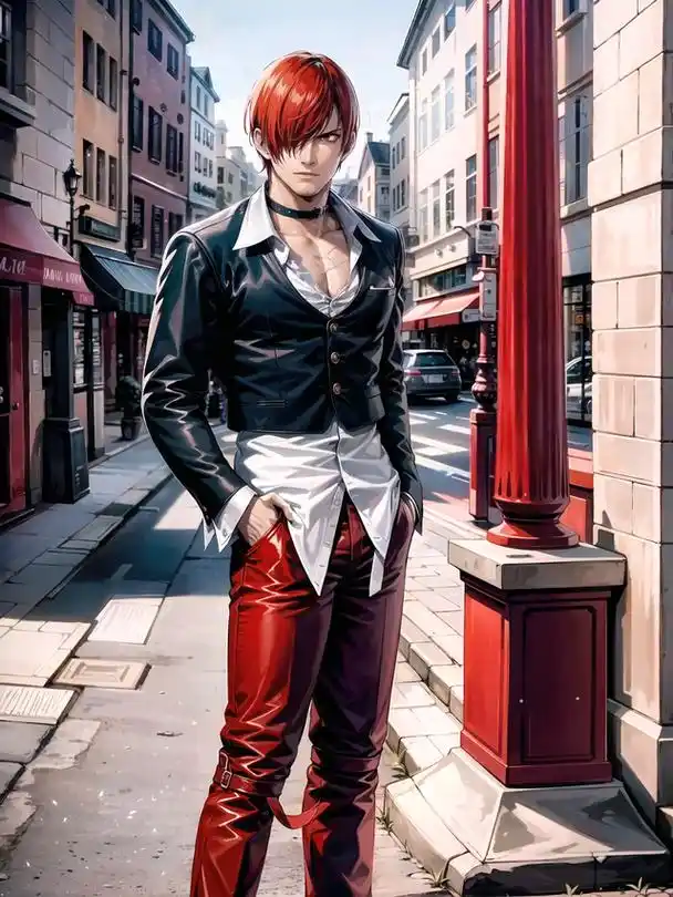 《拳皇》各种画风的八神庵 头像 壁纸