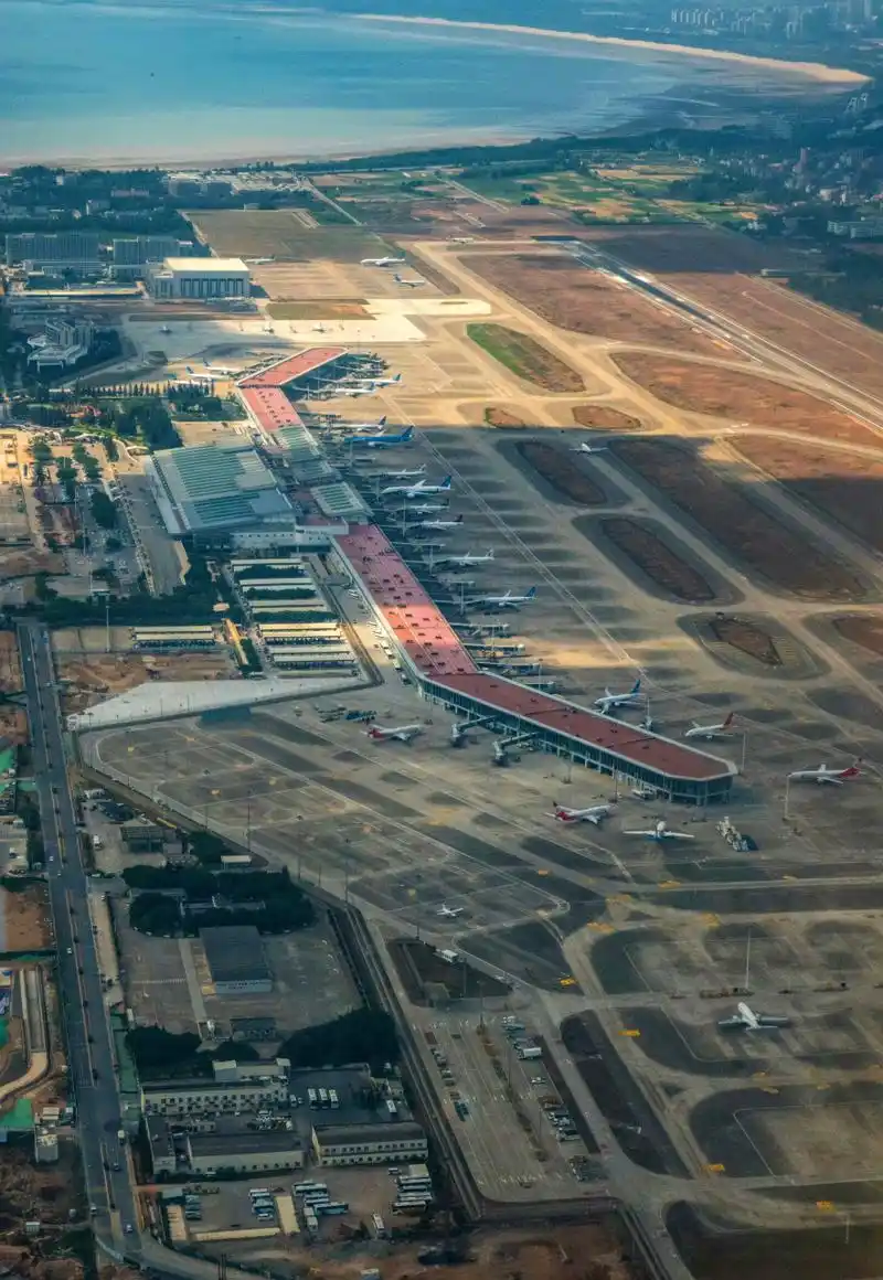 福州长乐国际机场扩建航拍图 网友航拍影像图片,福州市长乐国际机场