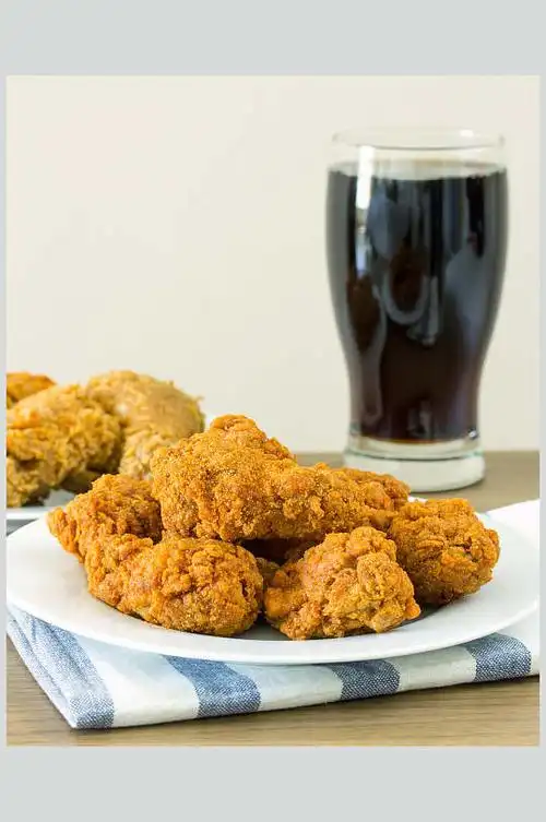 可乐鸡块汉堡炸鸡图片高清图片