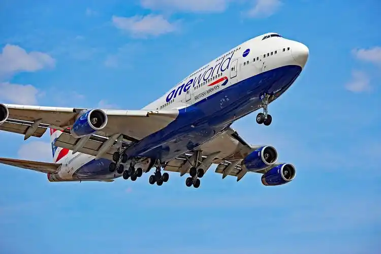 g-civd: british airways boeing 747-400 with one world paint