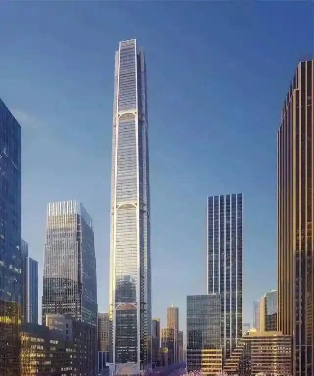 中国在建的第一高楼——南京绿地国际金融中心大厦