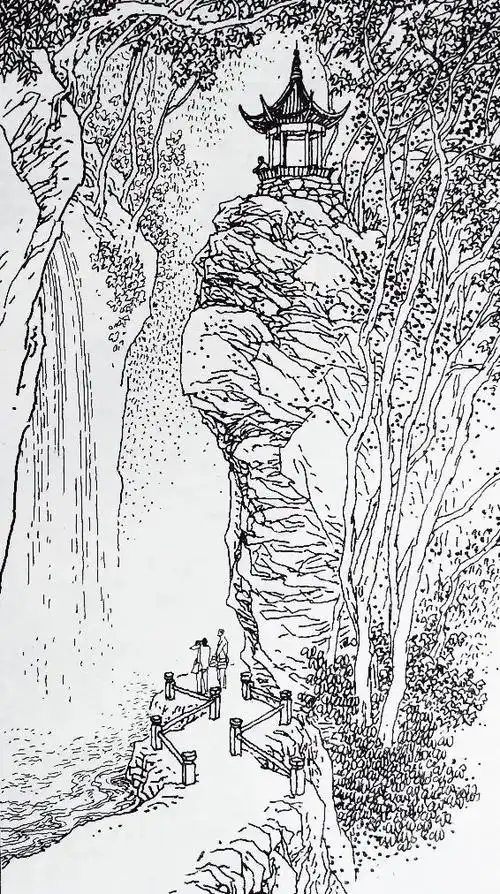 山水画速写与创作素材