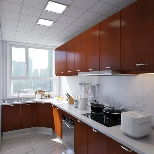 干净利落的厨房一角