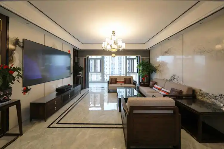 碧桂园天玺180平新中式完工