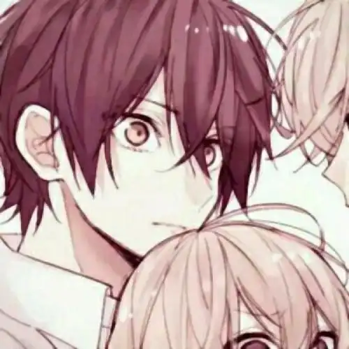 三人头像两男一女 高清好看的两男一女头像3张分开动漫图片_情侣头像