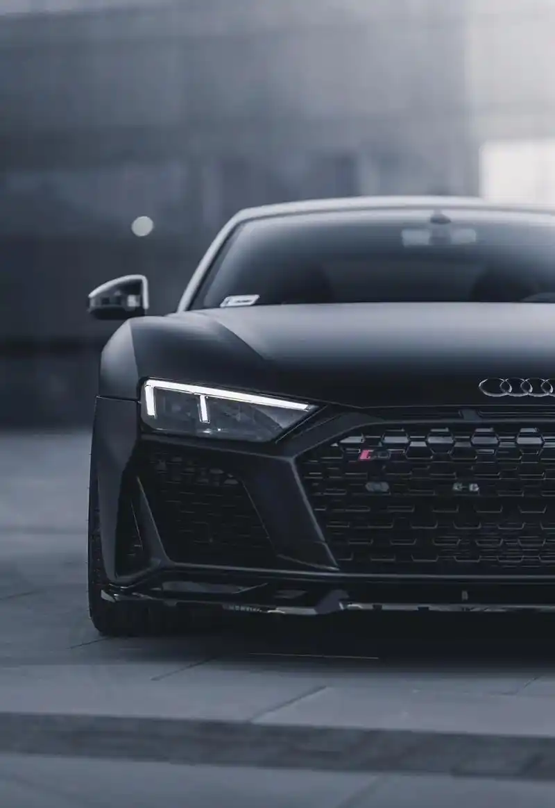 奥迪r8 #黑武士 #壁纸  - 抖音