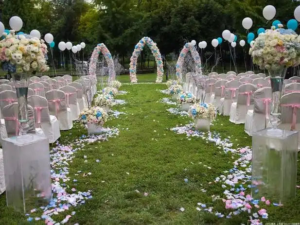 婚礼场地鲜花布置_保定户外婚礼场地_户外婚礼场地布置策划