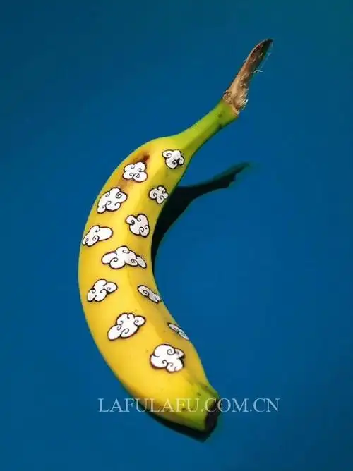 创意设计 香蕉也疯狂-后现代画作,画.