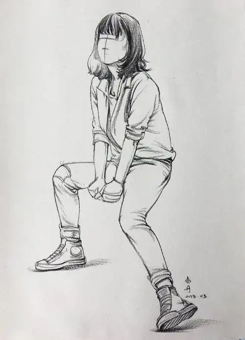 人物速写临摹图片入门,大动态速写练起来_素质教育_教育新闻 - 265