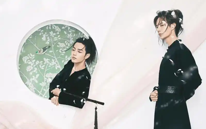 博君一肖肖战王一博时尚芭莎抖音合集