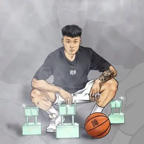 赵睿晒网友为其创作的漫画像|赵睿|广东男篮|总冠军_新浪新闻