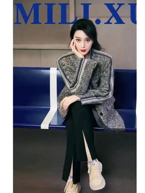 迷丽徐范冰冰同款外套冬新款到货