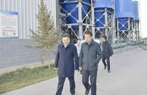 肃州区副区长乔天举一行莅临春光热力公司检查指导工作