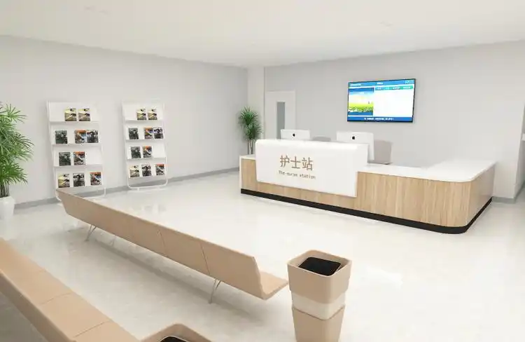 护士站护士工作站护士工作台护士站定制护士站定制家具国之景定制