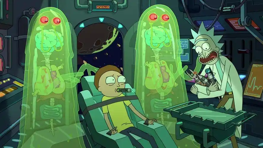 瑞克和莫蒂超大型分享地二电脑壁纸手机壁纸表情包超清4k墙裂推荐