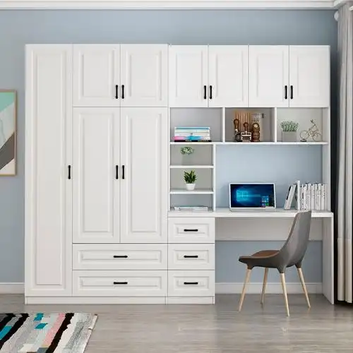 小卧室书桌衣柜效果图 小卧室书桌衣柜效果图片大全