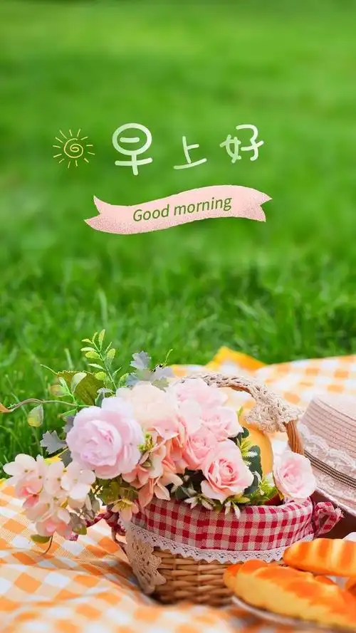 早安心语图片阳光激励语录,生活向阳,人生向暖