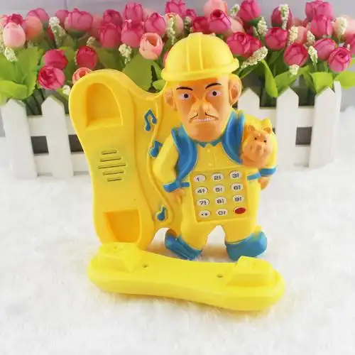 熊出没电话机 光头强电话机 发光带音乐 小孩子玩具 商品名称:光头强