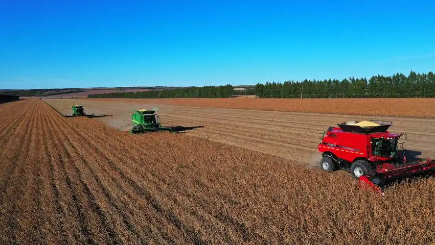 又是一年好"丰"景 !北大荒秋收作业面积达250.3万亩_工作_收获机_水稻