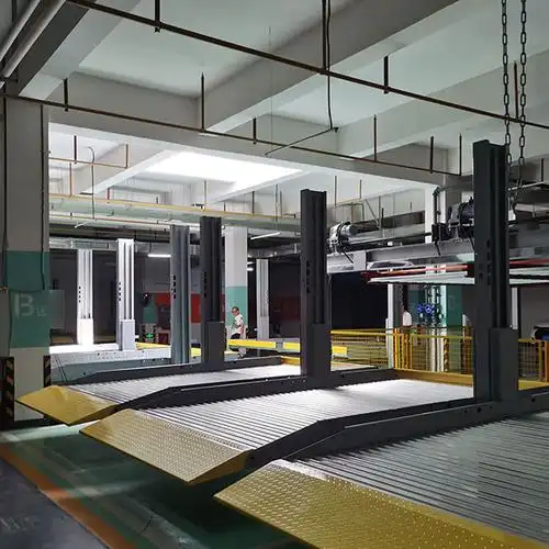 余庆停车库出租 莱贝简易式机械停车租赁 贵阳停车设备租赁