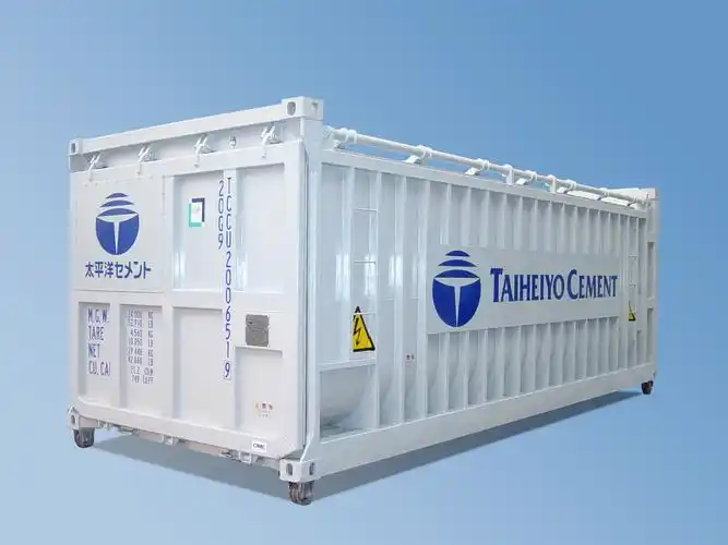 20 burnt ash bulk container