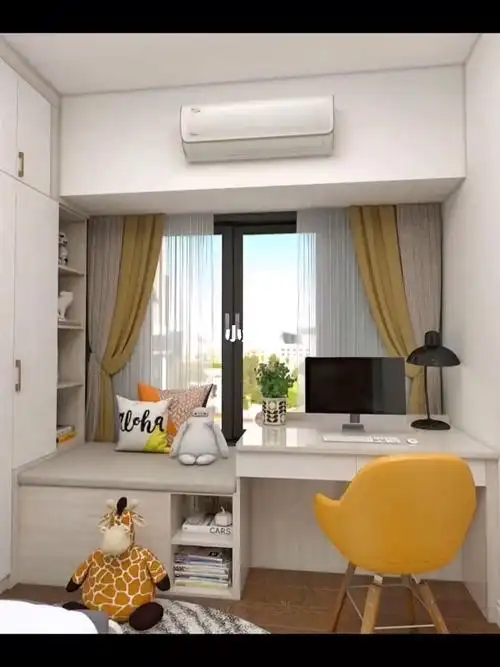 简约飘窗柜设计 #定制家具   #家具   #家具分享   #餐边柜