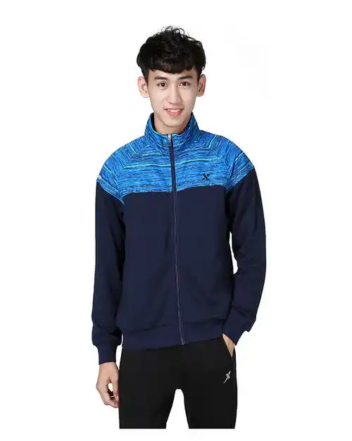 服 深花灰 深花灰 xl_ 9折现价特步运动套装男装2016秋季新款针织外套