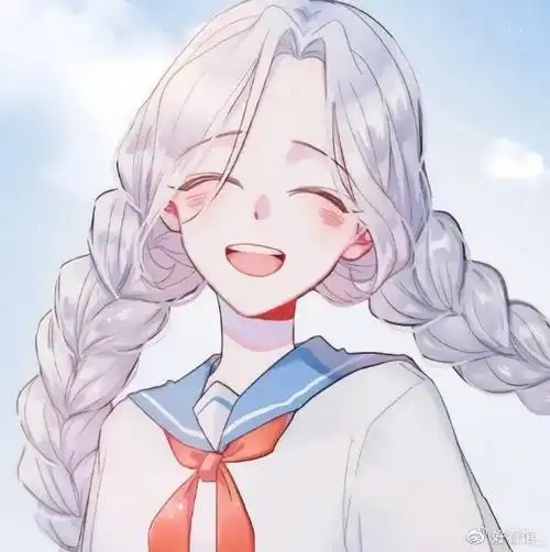 阳光开朗的头像开心头像女生漫画图片可爱可爱卡通女生头像萌图片