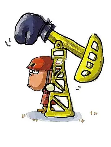 磕头机简笔画卡通