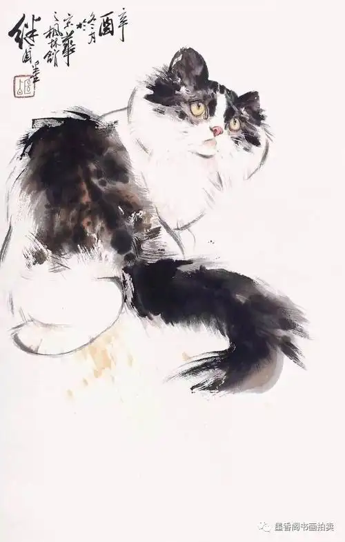 名家画猫,太精彩啦!