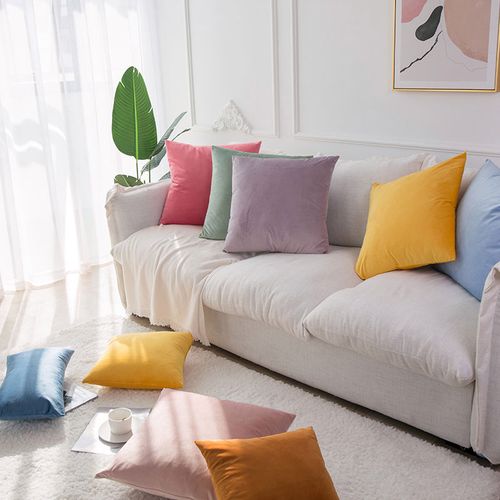 两用沙发抱枕少女心粉色云朵抱枕家居北欧风抱枕