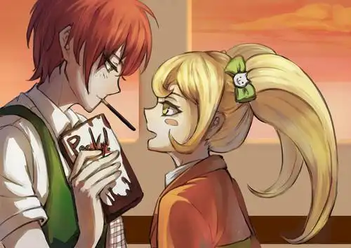 pocky接力中我的部分没时间.