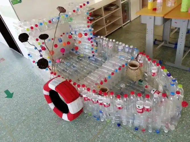 【成长动态】小公民体验活动——塑料瓶大变身_作品