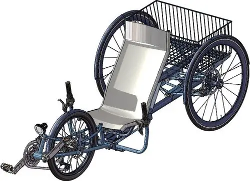 躺式三轮车step格式