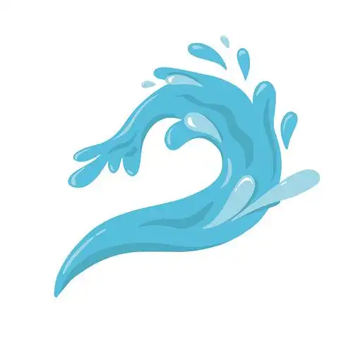 流水 抽象 水流插画_流水 抽象 水流手绘插画设计网