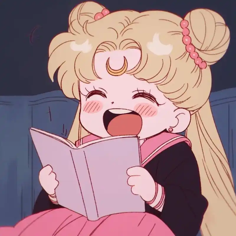 美少女战士| 女生读书头像