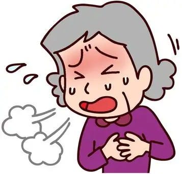 一个女性的心悸和气短的例证