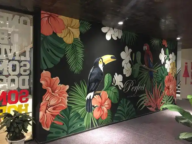 墙绘|插画|新锐潮流插画|z62214586 - 临摹作品 - 站酷 (zcool)