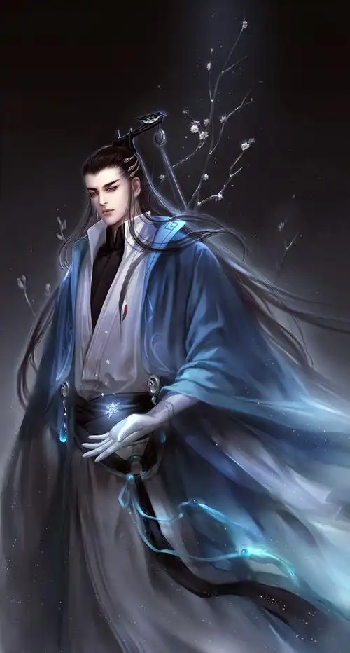 插画/漫画 古风美男_君临天下丶