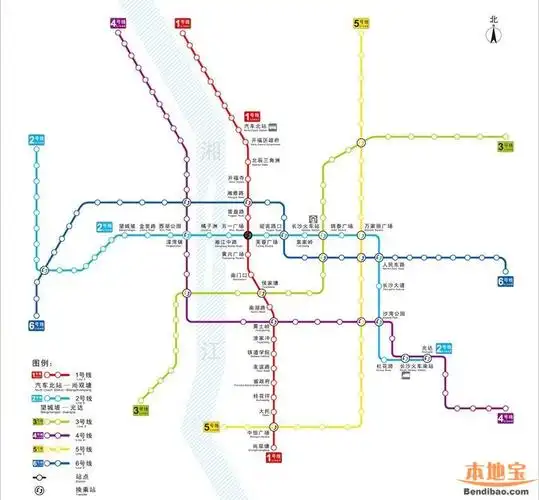 长沙地铁9号线最新消息线路图站点开通时间